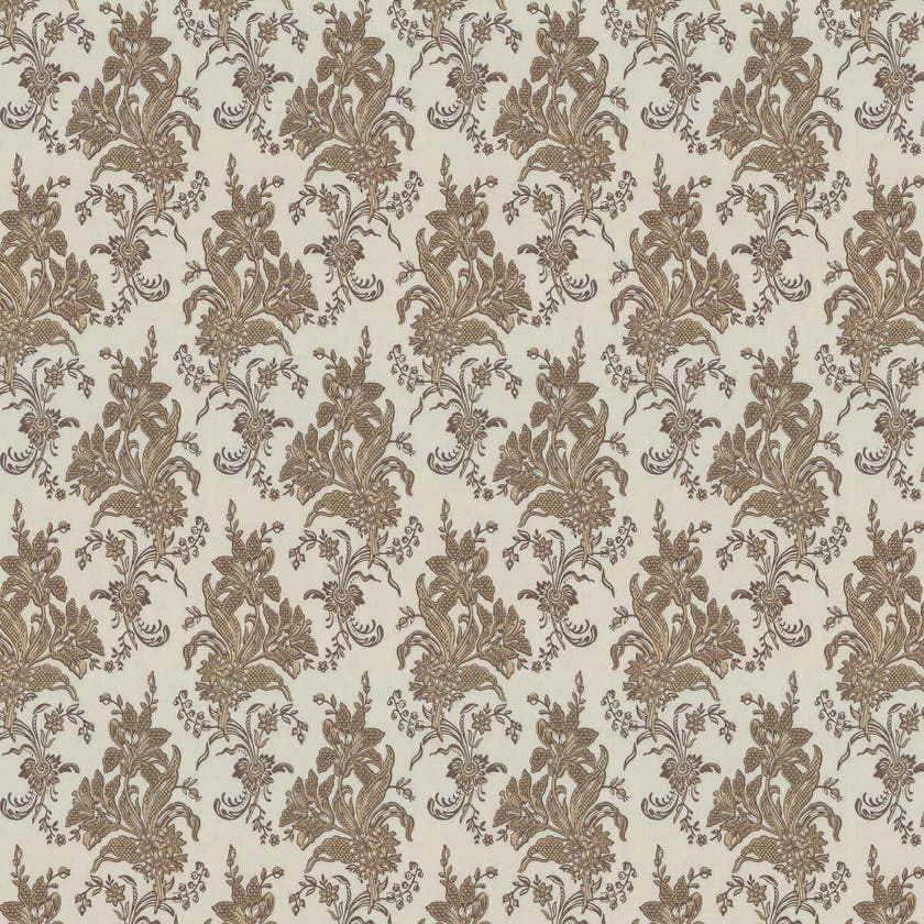 Lim & Handtryck - Liljor - Beige/Guld x122-13