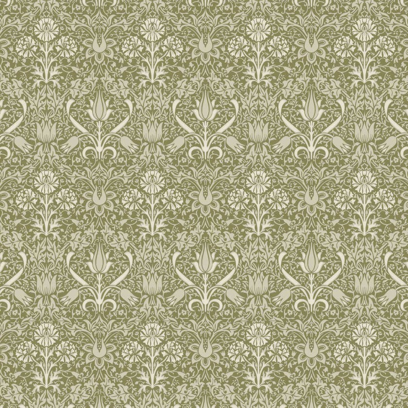 Lim & Handtryck - Florian - Grön/Ljusgrön x102-55