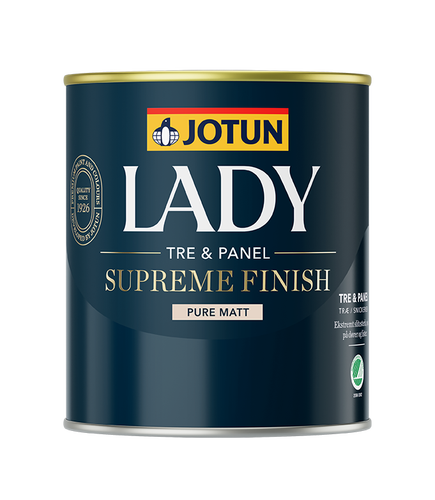 Lady Supreme Finish Pure Matt 2,7 L Valfri Kulör