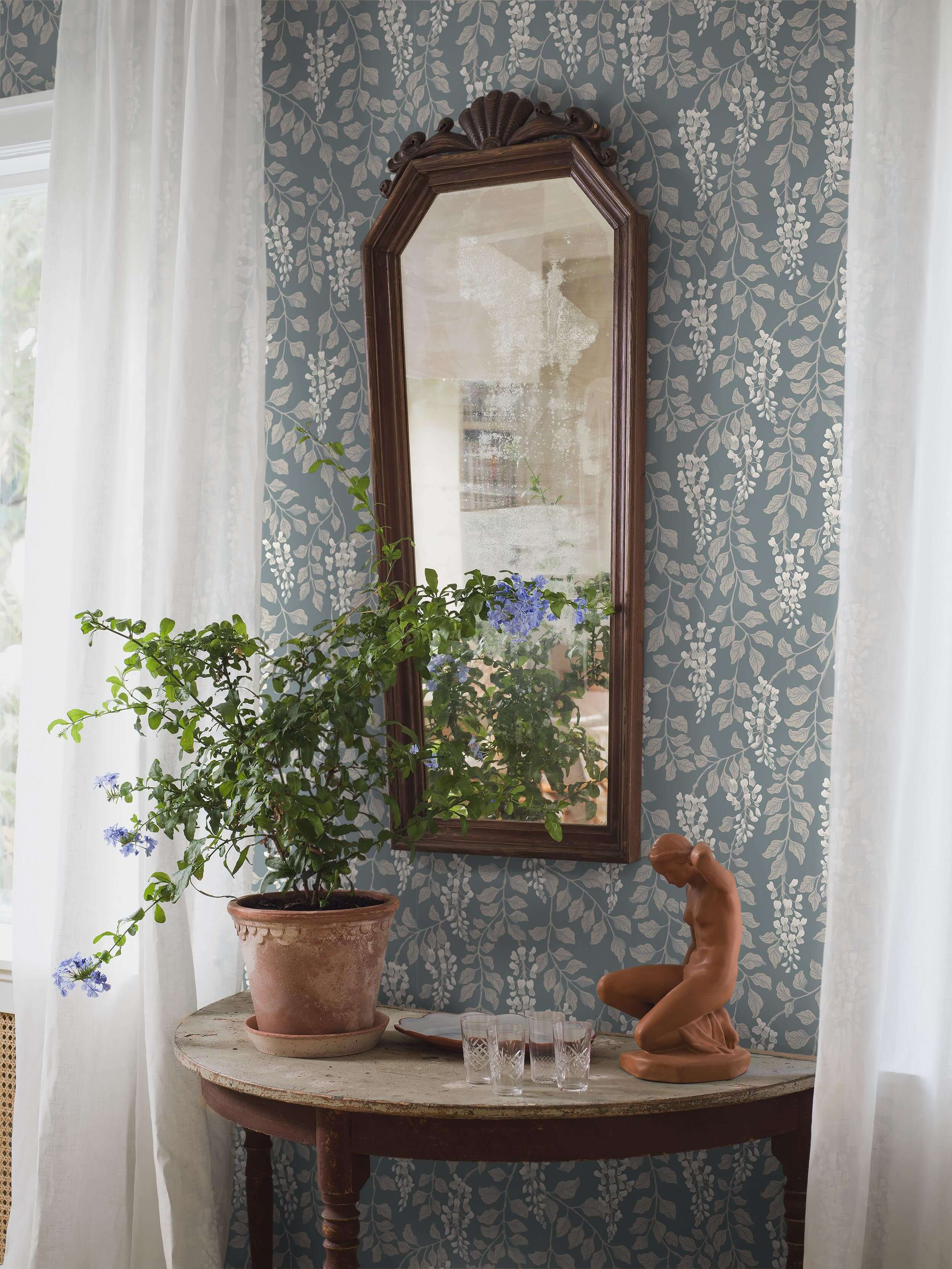 Boråstapeter - Blåregn