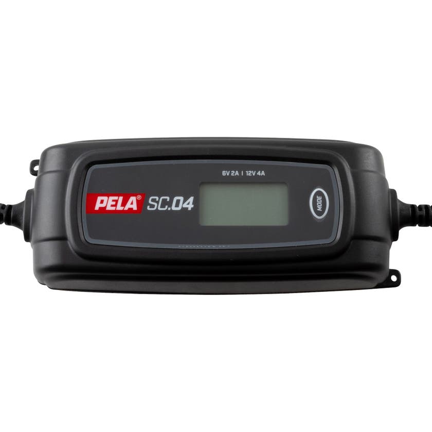 PELA Batteriladdare SC.04, 6V 2A / 12V 4A