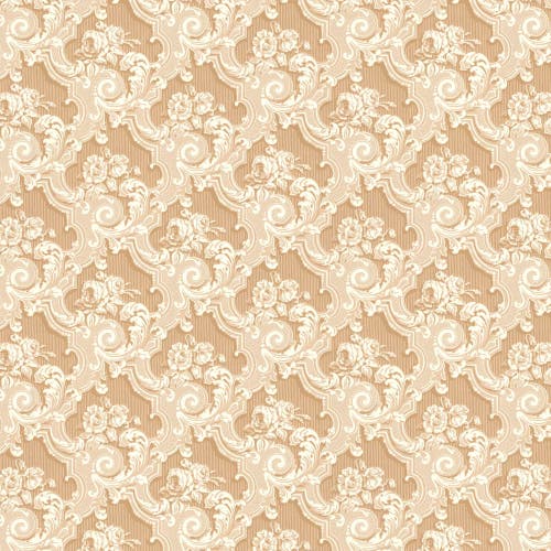 Lim & Handtryck - Fågelsjö G:agård - Ljusgul/Gul K16-50