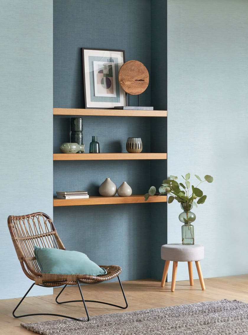 Casadeco - Tissage Bleu Celadon Tissage