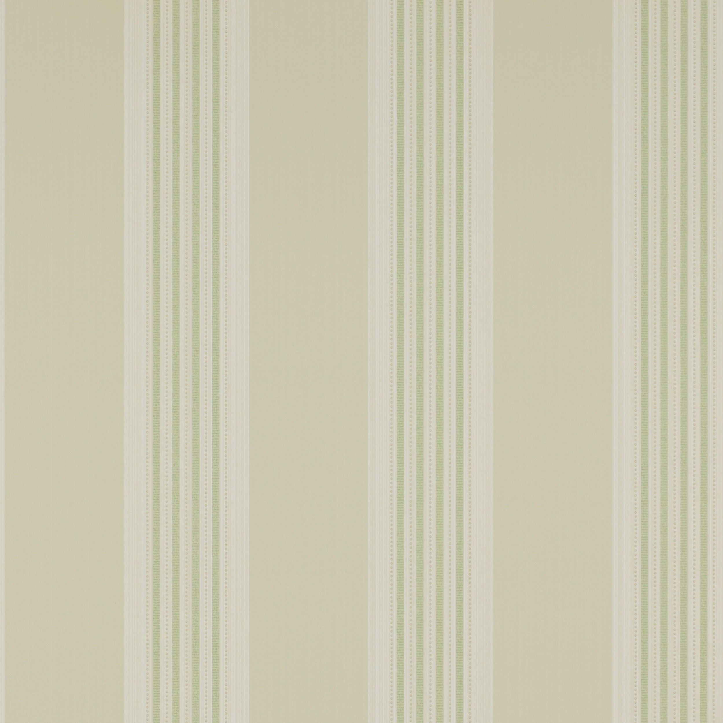 Colefax and Fowler - Tealby Stripe Beige/Grn