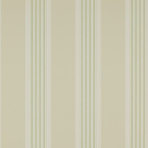 Colefax and Fowler - Tealby Stripe Beige/Grn