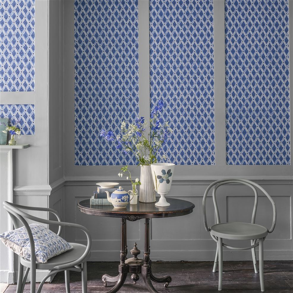 Designers Guild - St John Street Trellis Heritage Wallpaper