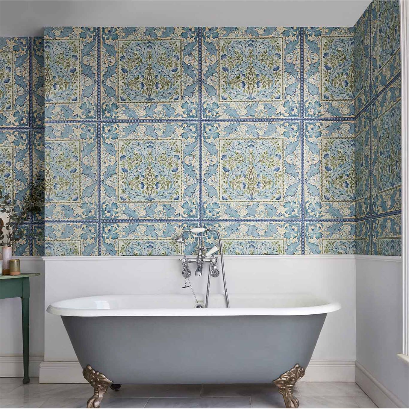 Morris & Co - Wilhelmina Indigo Melsetter Wallpapers