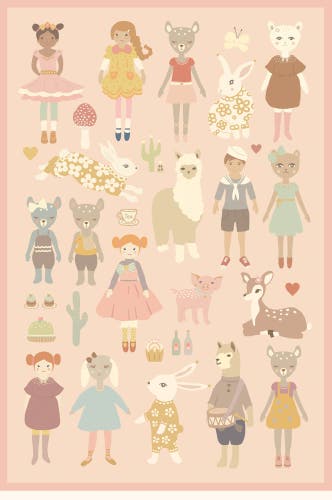 Majvillan - Wallstickers Poetry