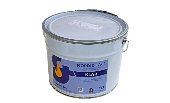 Nordic HW02 brandisolerande klarlack