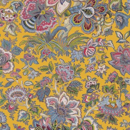 PROVENCE MULTICO FOND JAU LES BELLES TOILES DE JOUY