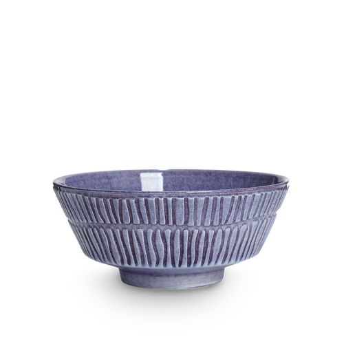 Stripes Skål 15 cm Viol
