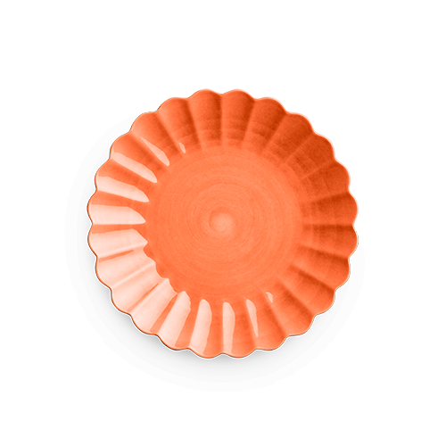 Oyster Tallrik 28 cm Orange