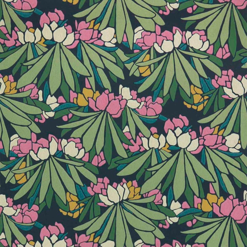 Carma - Rhododendron magenta V&A Decorative Papers 2