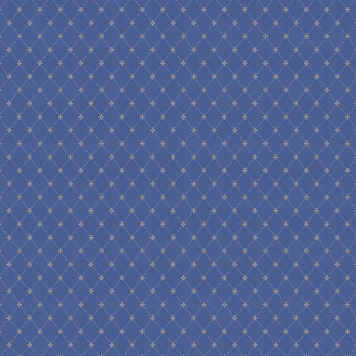 Lim & Handtryck - Filipsborg - Blå/Guld x123-40