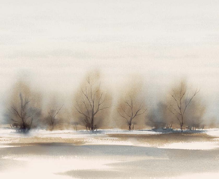 Boråstapeter - Watercolour Landscape