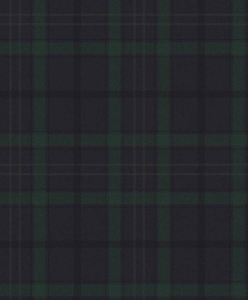 Carma - Peel & Stick Tailor Plaid Dark Blue & Evergreen NW54302