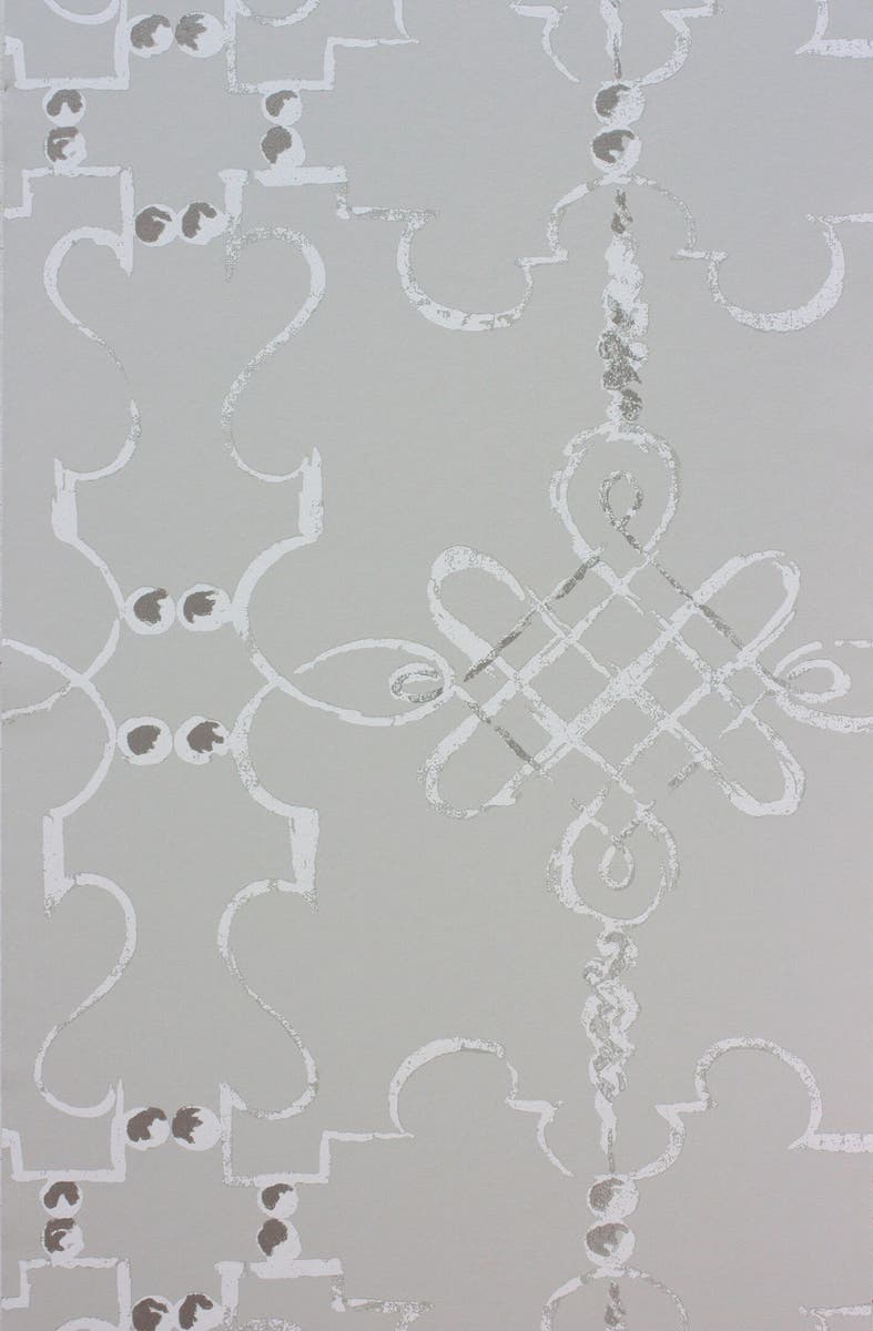 Nina Campbell - Portavo Grey/Ivory
