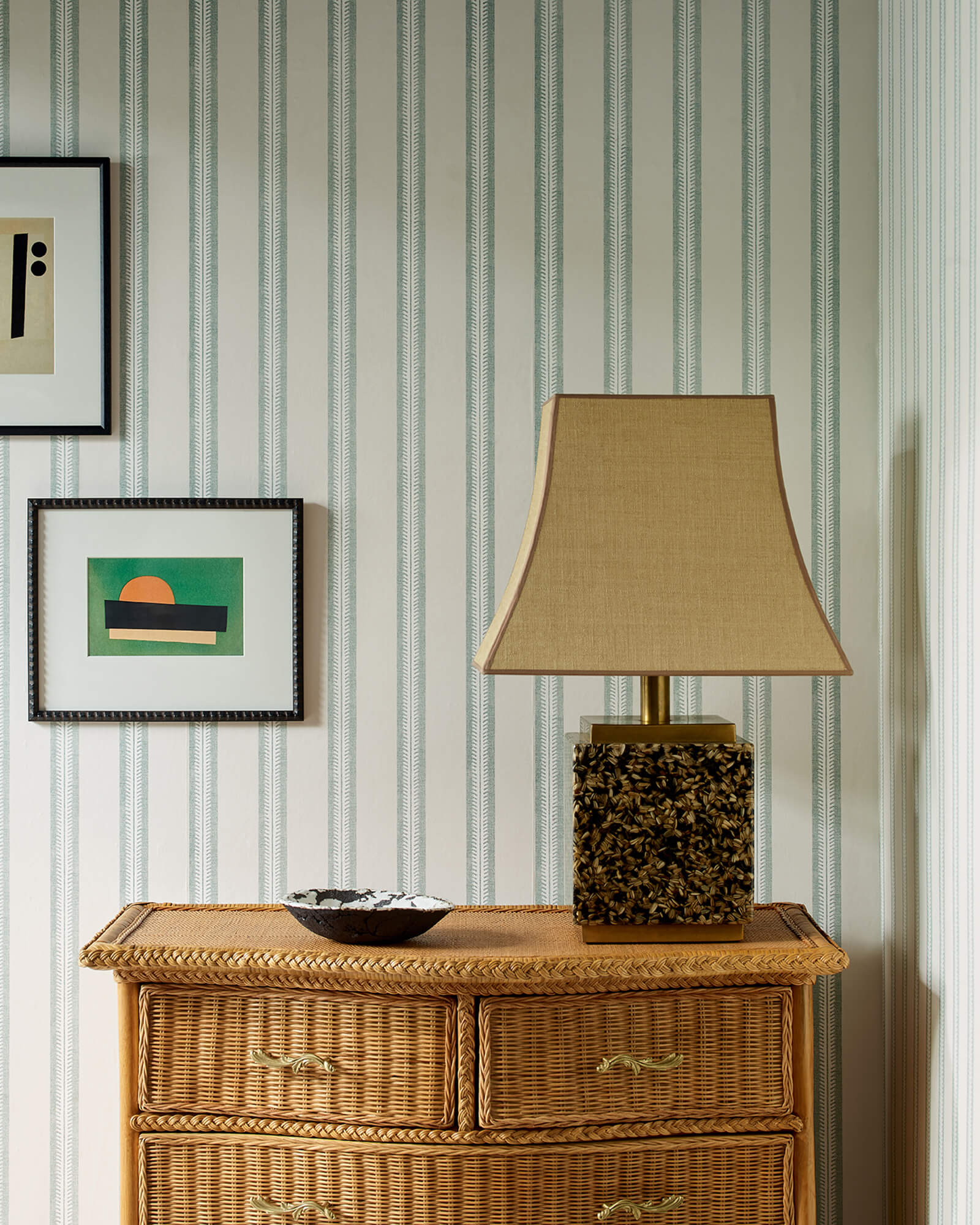 Jane Churchill - Innis Stripe Aqua