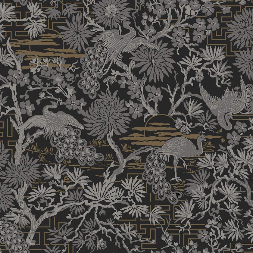 Brunnsgatan Svart Gammalsvenska Papper