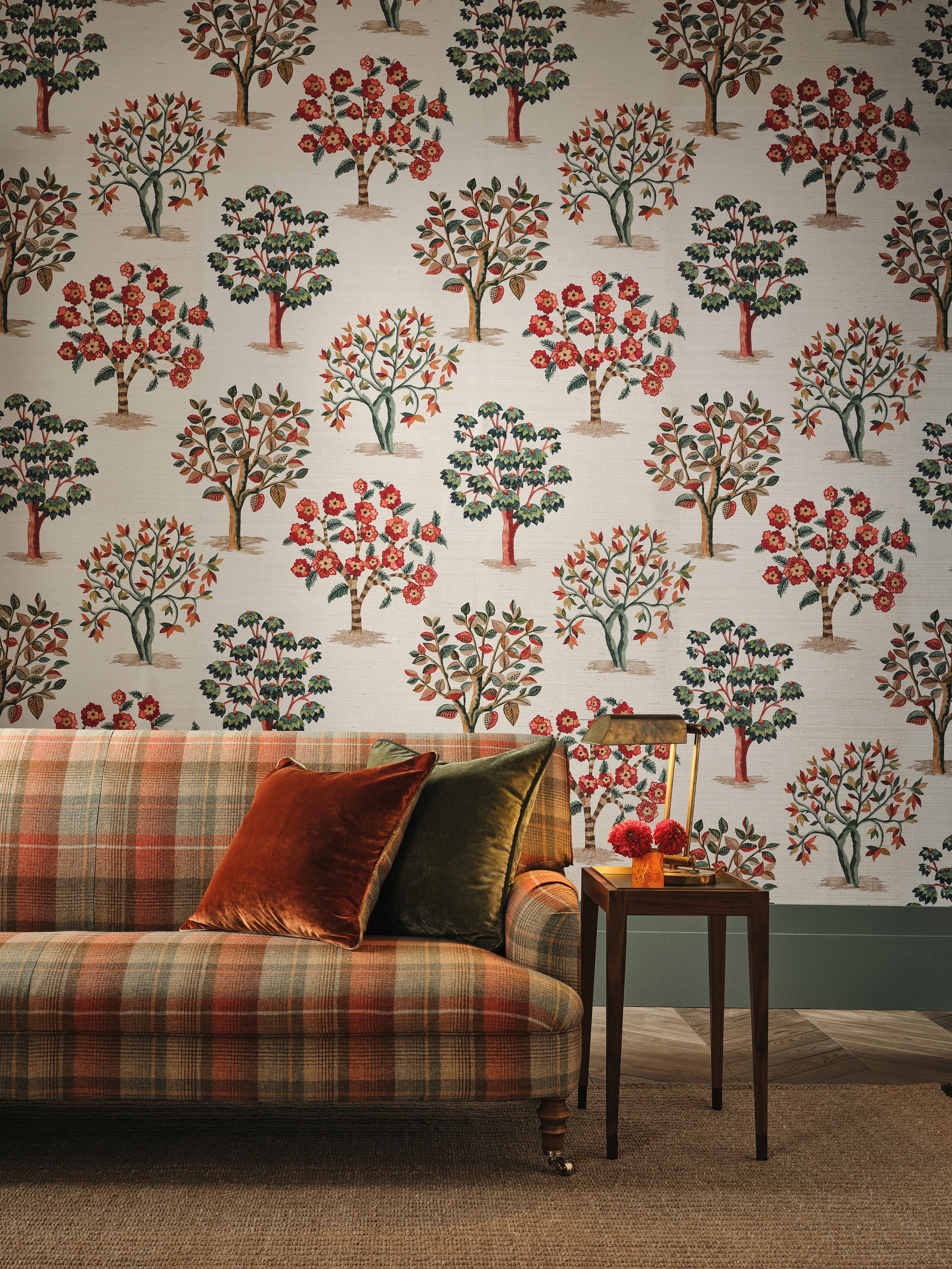 Nina Campbell - Fener Grove Coral Teal