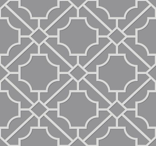 Carma - Navy, Grey & White