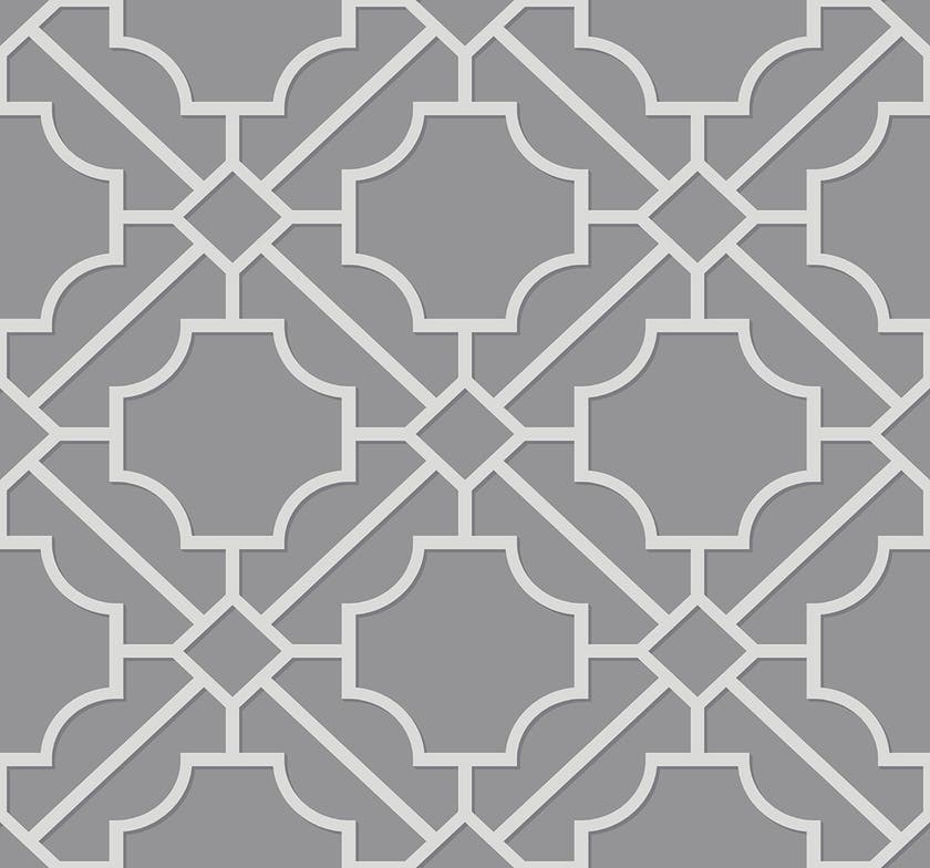 Carma - Navy, Grey & White