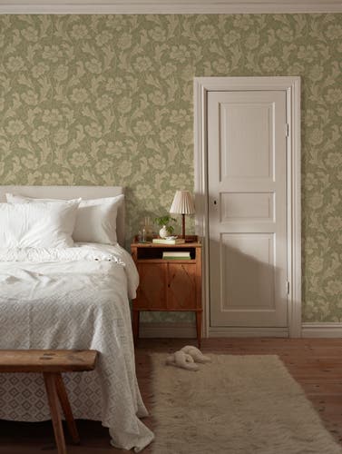 Duro - Villastaden Grön Gammalsvenska Papper