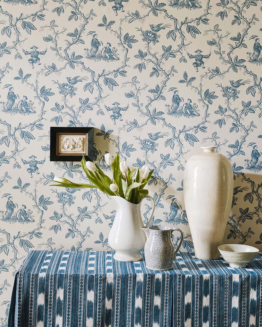Colefax and Fowler - Toile Chinoise Blue