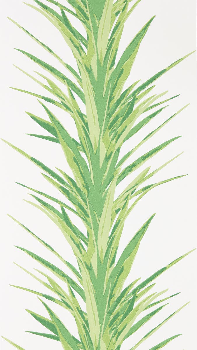 Sanderson - Yucca Botanical Green Glasshouse Wallpapers