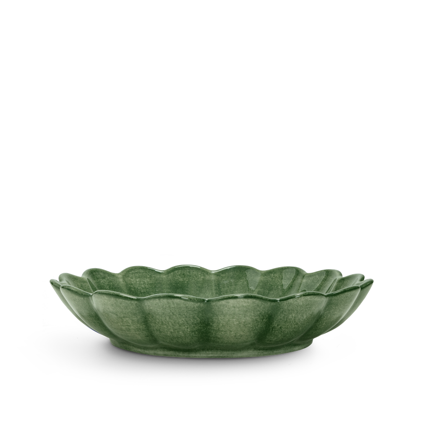 Oyster Skål 24 cm Forest Green