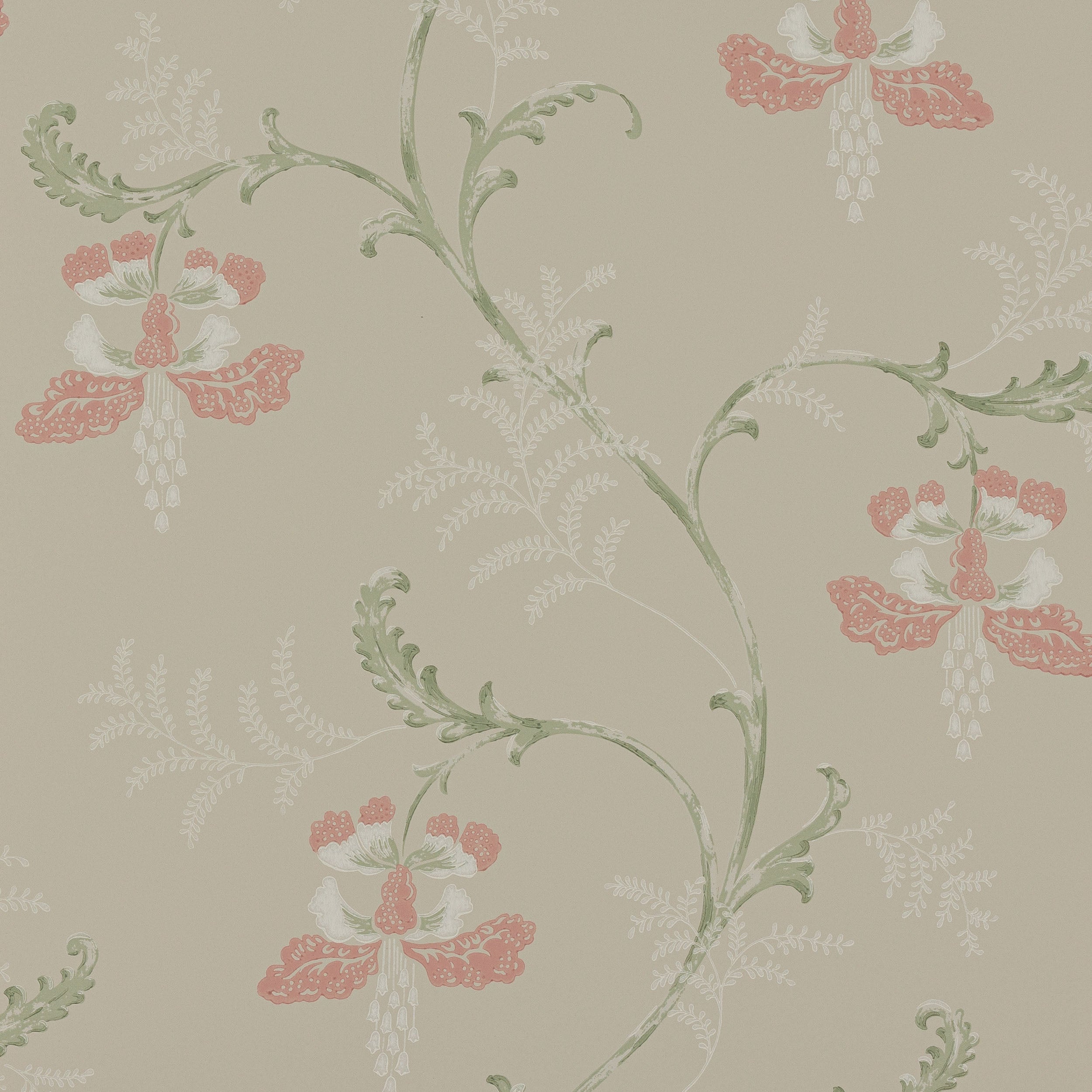 Colefax and Fowler - Bellflower Pink/Green