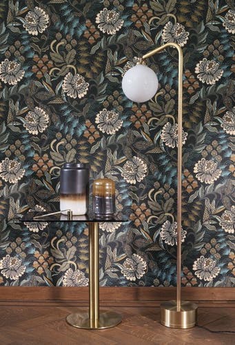 Casadeco - Bloomsbury Noir Reglisse Derby