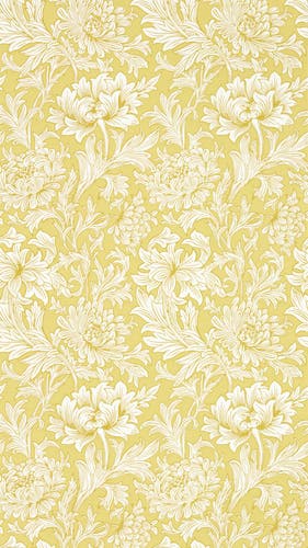 Morris & Co - Chrysanthemum Toile Weld Simply Morris Wallpapers