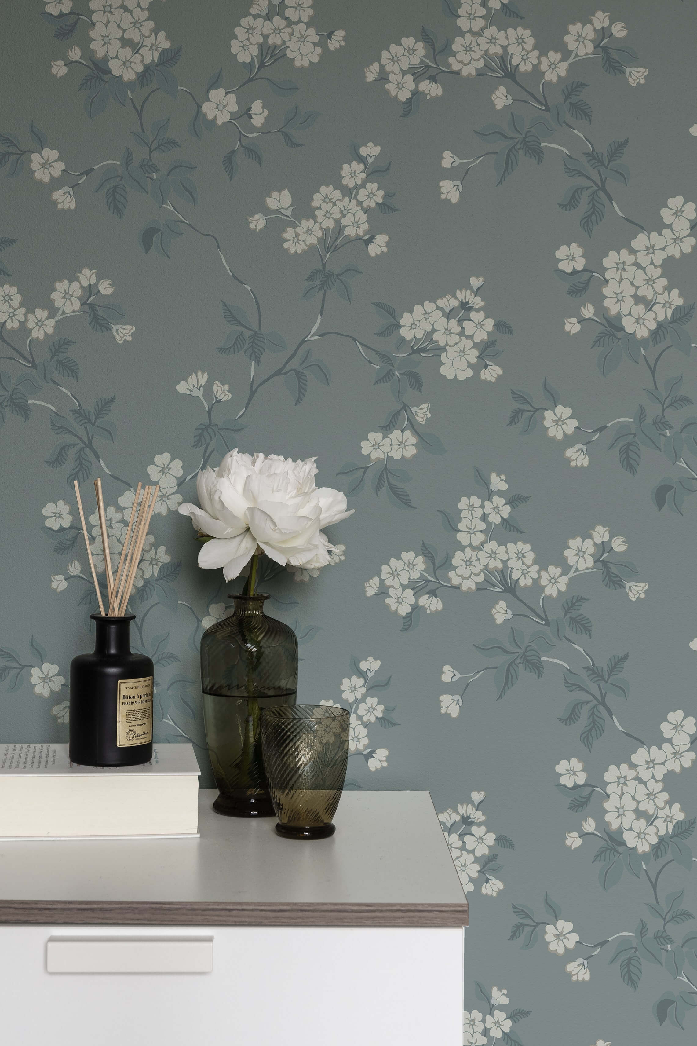 Duro - Karin, Blå Blommor&Blad