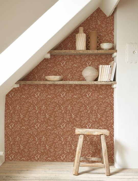 Casadeco - Grass Field Terre De Sien Soliflore