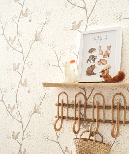 Casadeco - Rose & Nino Oscar Beige Rose & Nino Cad