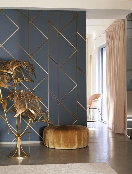 Casadeco - Pure Bleu Marine Alchimie Cad