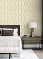 Peel & Stick Geo Diamond Goldenrod NW55805
