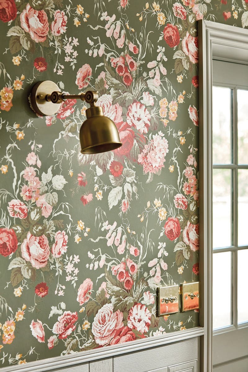 Stapleton Park Olive/Beng Sanderson One Sixty Wallp
