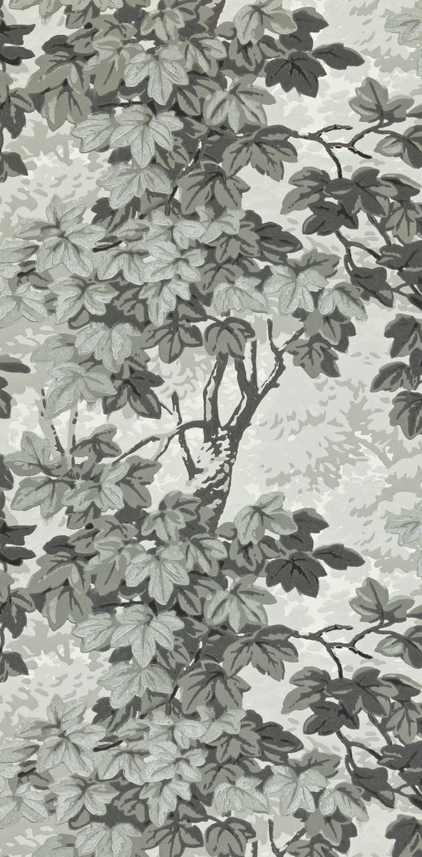Zoffany - Richmond Park Charcoal Kensington Walk Wallpaper