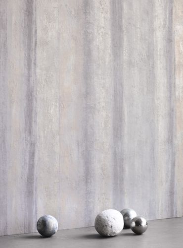 Casadeco - Rayure Beton Beton Gris Les Rayures