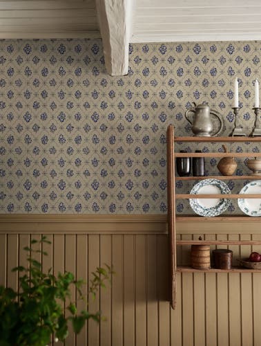 Duro - Lovisa Vit Gammalsvenska Papper