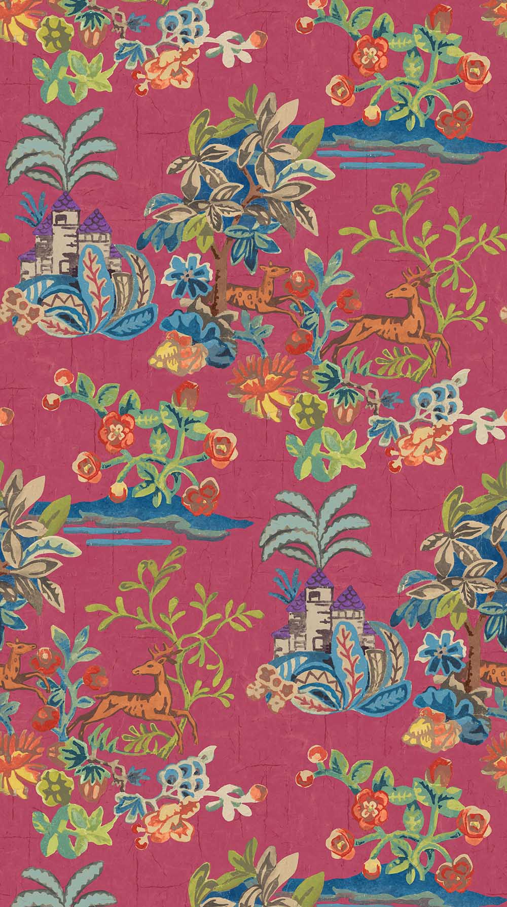 GP&J Baker - Baker X Kit Kemp Knights Tale Fuchsia BW45138.4.0