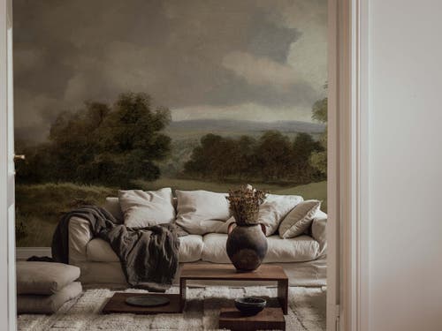 Boråstapeter - Oilpainting Landscape