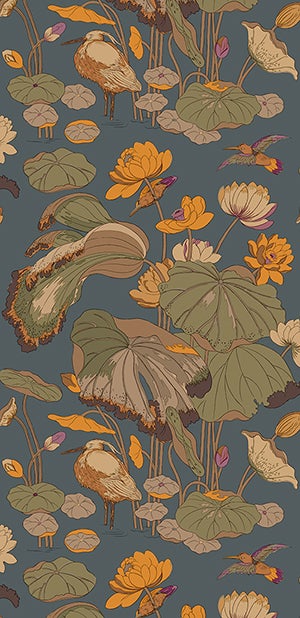 GP&J Baker - Original Nympheus Sunset BW45123-3