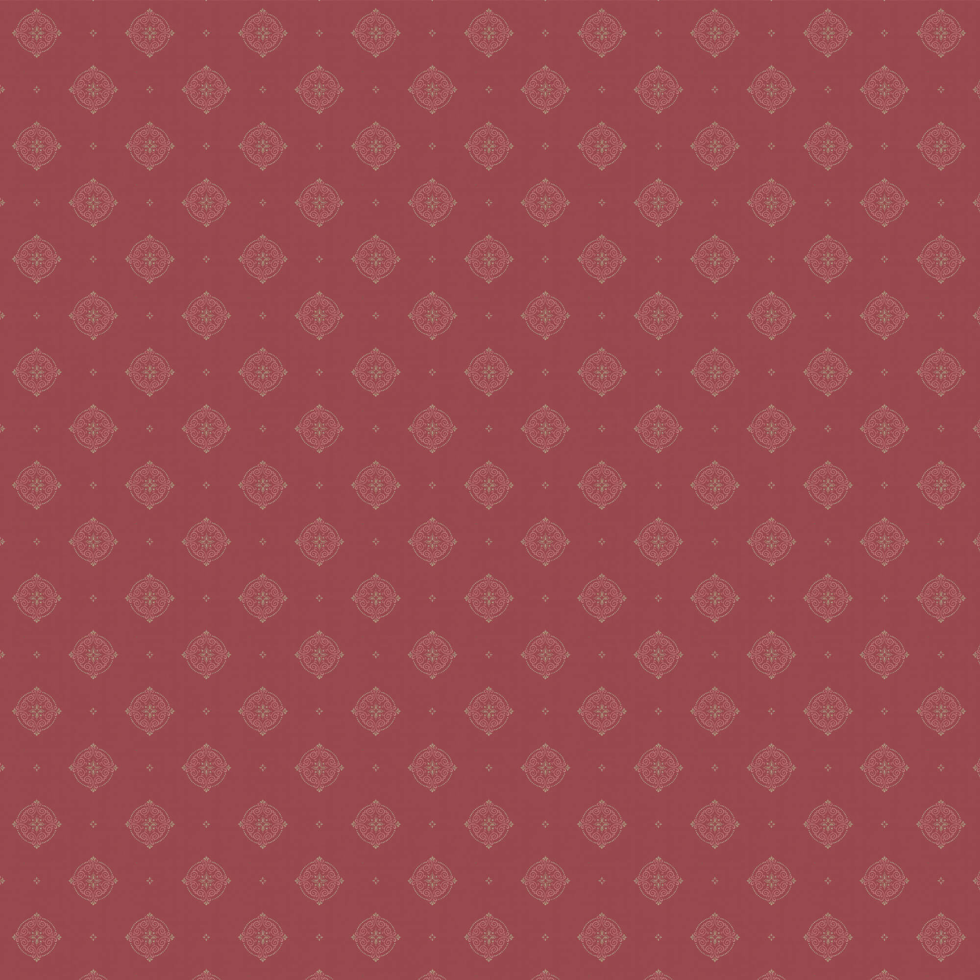 Lim & Handtryck - Gunnebo Slott - Röd/Guld x108-30