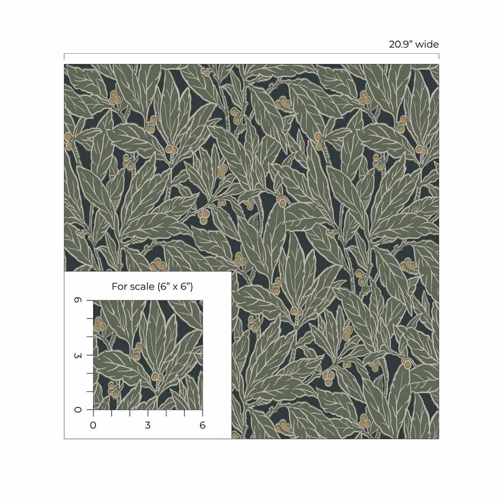 Carma - Peel & Stick Berry and Leaf Rosemary