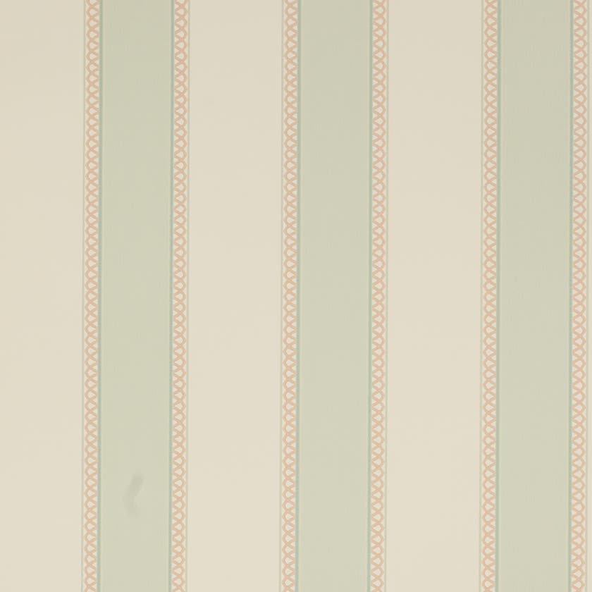 Colefax and Fowler - Chartworth Stripe Aqua/Pink