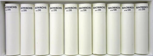 BAOWACS LAGNINGSKIT 10ST KRITVITA VAXSTAVAR 0500