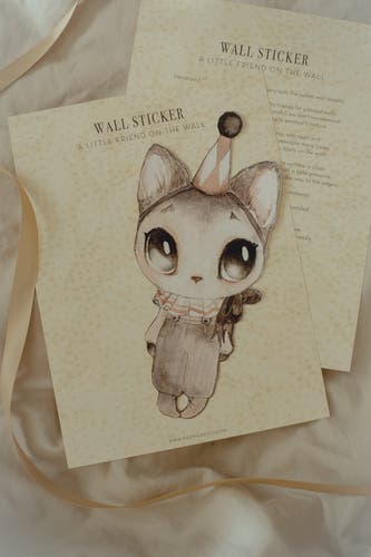 Wallsticker Dear Meow WD-MEOW